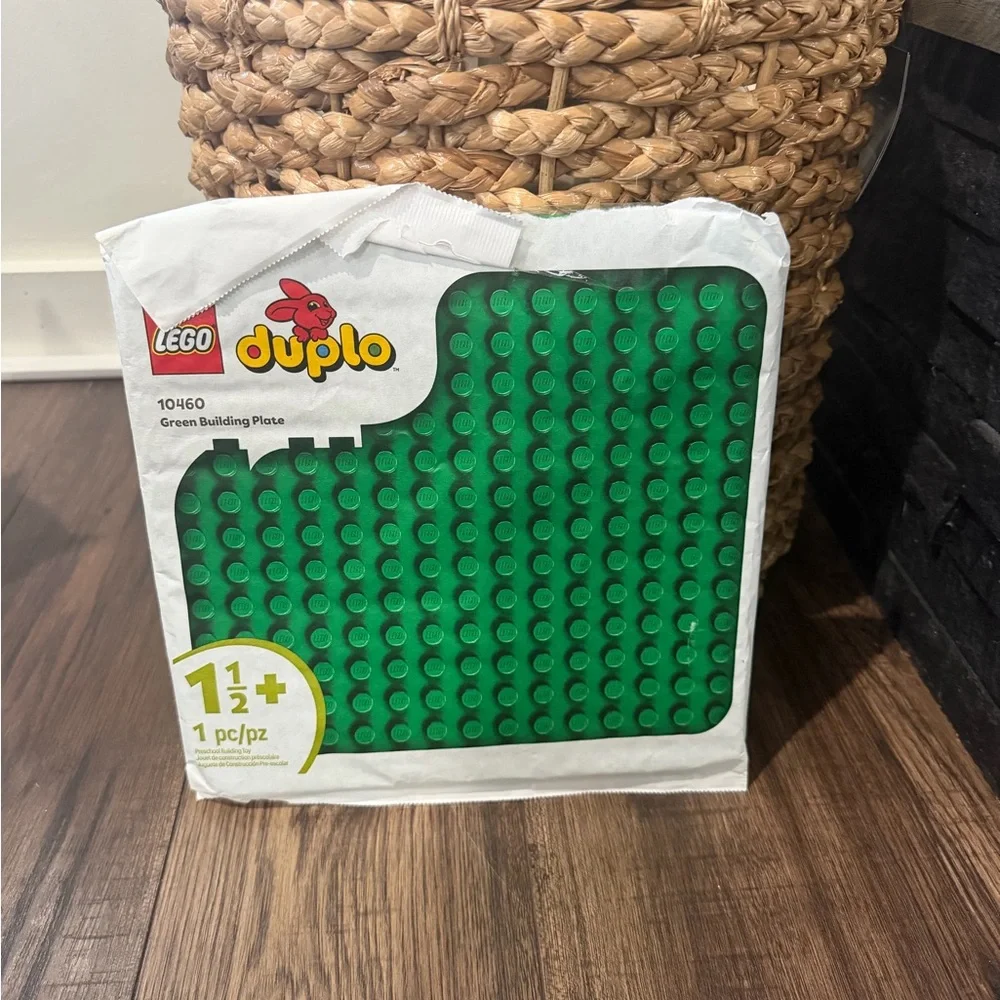 LEGO DUPLO Green Building Plate Construction Toy 10460 new